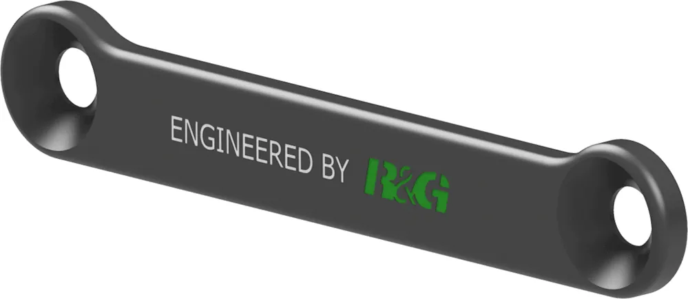 R&G - REAR FOOTREST PLATE LEFT SIDE - Accessories - Zwart-Rood Gecertificeerd